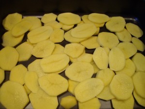 слой картошки