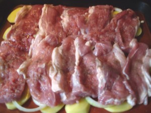 слой отбитого мяса