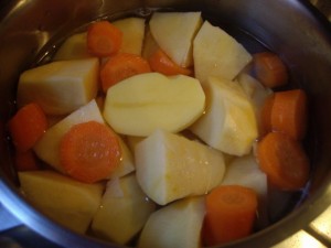 картошка, брюква, морковь