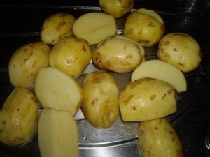 молодая картошка