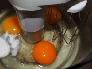 яйца и сладкие приправы
