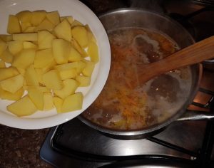 картофель для супа