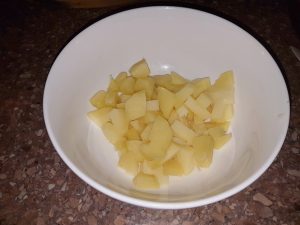 вареный картофель