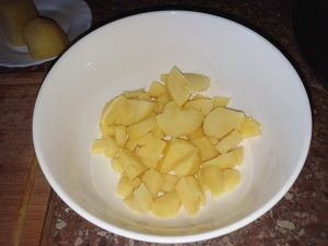 картошка для салата с рукколой