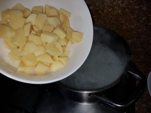картошка кубиками для супа