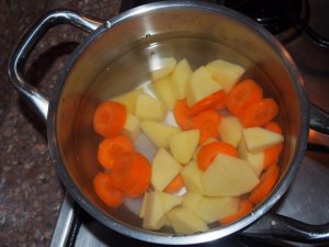 морковь и картошка