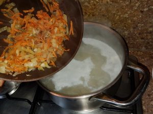 морковно-луковая зажарка