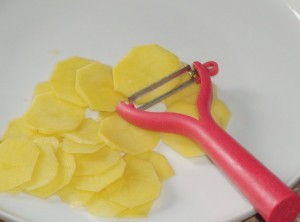 Так тонко можно нарезать картофель