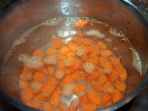 варим морковь