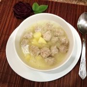 картофельный суп с фрикадельками
